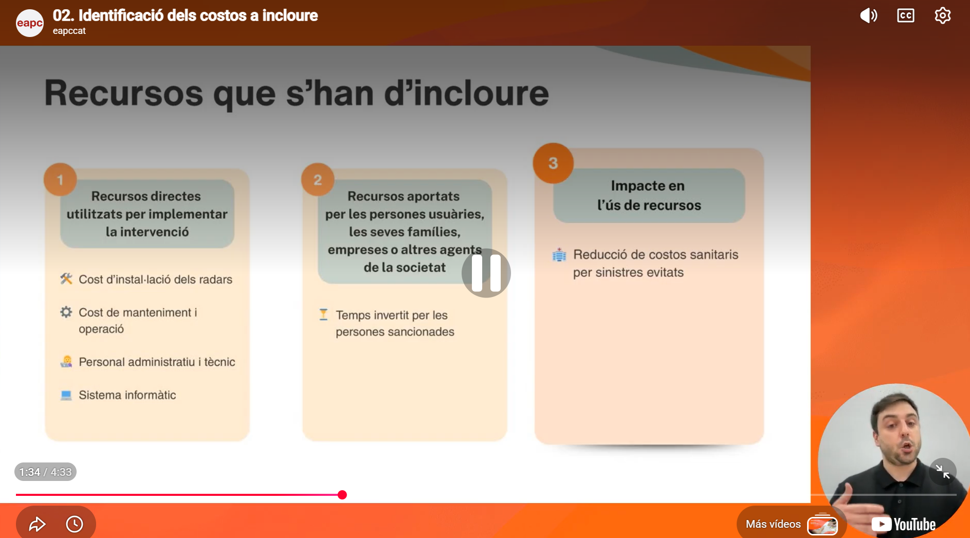 Videos fomratius per a l'Escola d'Administració Pública de Catalunya
